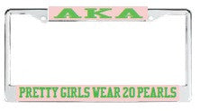 License Plate Frame 1116