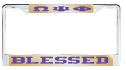 License Plate Frame 7129