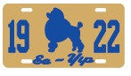 License Plate 4022