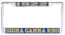 License Plate Frame 4102